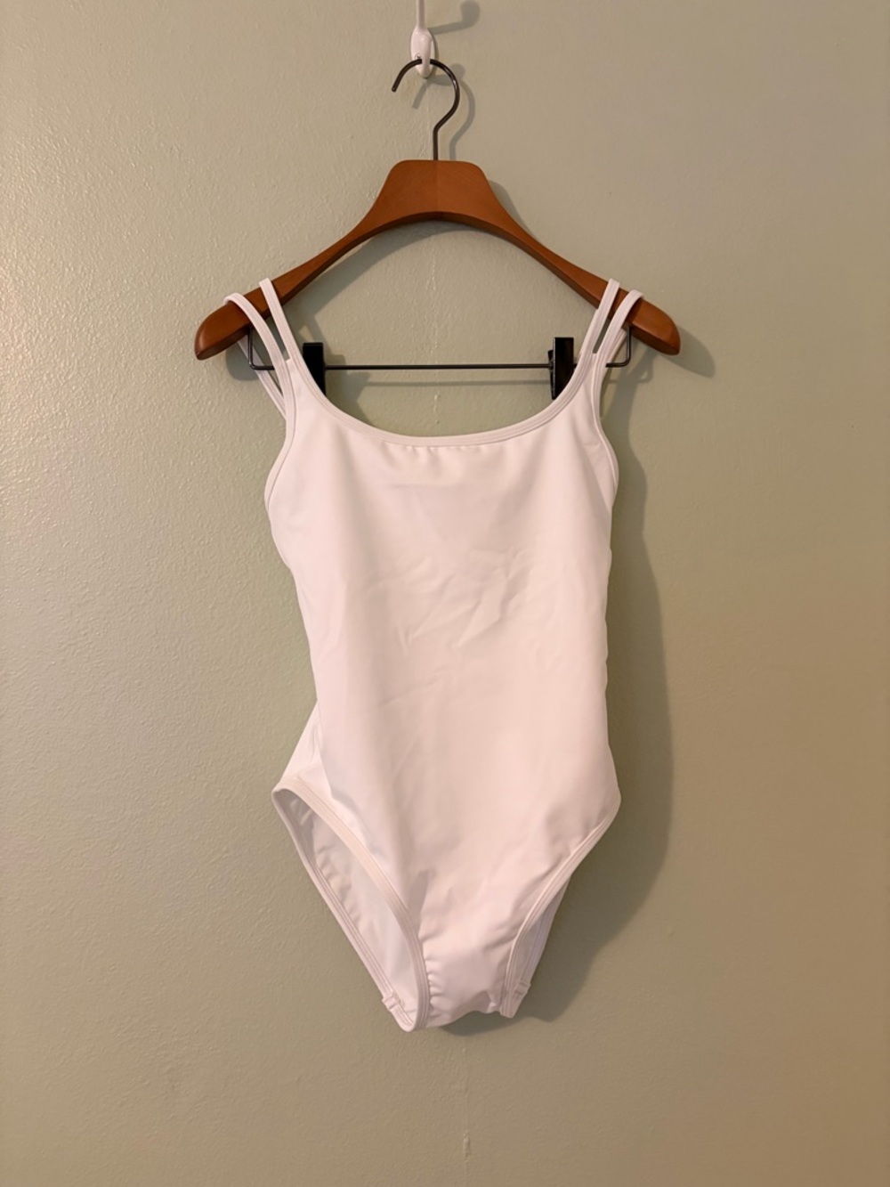 NWT JETS by Jessika Allen Double-Strap Classic One-Piece Swimsuit